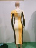 Sexy Full Sleeve Slim Long Dress BN-9297