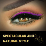 2 In 1 Glitter Shiny Reusable Eyeliner And Eyelash Stickers JMXF-8888
