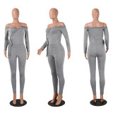 Fashion Casual Long Sleeve Jumpsuits FSXF-06