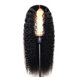 Women Centre Parting Wave Curly Hair Wigs ZHJF-11
