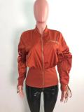 Fashion Double Zipper Coat Jacket OSM-7007