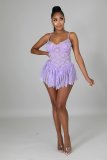 Sexy Lace Sling Mini Club Dress OSM-5291