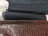 Sexy PU Leather Patchwork Slim-Wiast Top WY-6865