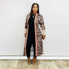 Casual Printed Full Sleeve Long Cloak ME-Q702