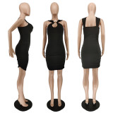 Sexy Off Shoulder Sleeveless Mini Dress CJF-BC3022