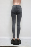 Denim Ripped Hole Skinny Jeans ME-Q650