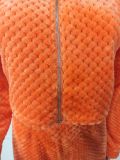 Winter Warm Plush Hooded Zipper Two Piece Sets YD-8560