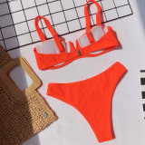 Sexy Underwired Bikini Swimsuit Two Piece Set CSYZ-W19218 