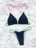 Sexy Triangle Bikini Two Piece Sets CASF-6297