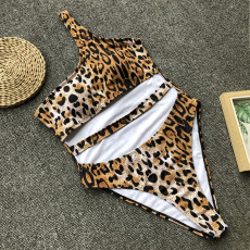 Sexy Leopard Print One-Piece Swimsuit CSYZ-1963