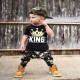 Kids Boy Summer T Shirt+Camo Pants 2 Piece Sets YKTZ-WWW082A