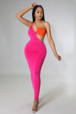 Sexy Hollow Out Sling Maxi Dress ZNF-9130