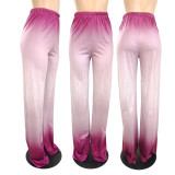 Gradient Print Fashion Casual Pants GDYF-6940
