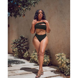 Sexy Solid Bikinis Two Piece Sets IV-8288