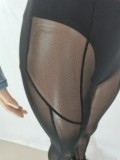 Sexy Mesh See Through Tight Pants (Without Top) FENF-218