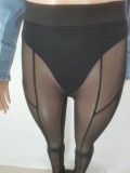 Sexy Mesh See Through Tight Pants (Without Top) FENF-218