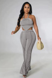Sexy Halter Top And Pants Two Piece Sets TK-6225