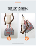 PINK Letter Print Dry and Wet Separation Extend Bag GBRF-244