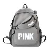 PINL Letter Backpack Student Bag GBRF-175