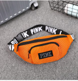 PINK Letter Sports Waist Bags GBRF-154