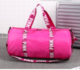 PINK Letter Sequin Travel Sports Waterproof Storage Bag GBRF-158