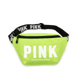 PINK Letter Sports Nylon Chest Pack Waist Packs GBRF-152