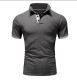 Men Casual Lapel Short Sleeve Polo FLZH-ZT115