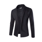 Men's Fashion Slim Knit Sweater Coat FLZH-G513