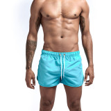 Men's Fashion Beach Solid Color Shorts FLZH-ZK39