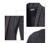 Men's Fashion Slim Knit Sweater Coat FLZH-G513