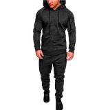 Men's Outdoor Sports Casual Camouflage Pullover Hooded Suit FLZH-W33-ZK33