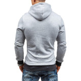 Men's Diagonal Zip Hoodie Sweatshirts FLZH-ZW-12