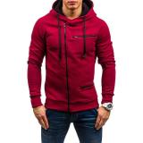 Men's Sports Casual Zipper Hooded Coats FLZH-ZW63