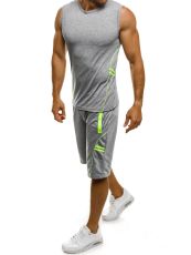 Men's Sports Fitness Vest Two-Piece Shorts Sets FLZH-ZT89-ZK89
