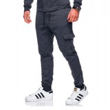 Men's Drawstring Solid Color Sports Casual Pants FLZH-ZK59