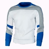 Men Color Block Long Sleeve Sweatshirt FLZH-ZW97