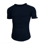 Men's Fashion Colorblock Short Sleeve T-Shirt FLZH-ZT162