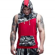 Men's Casual Sports Camouflage Colorblock Vest FLZH-ZT109