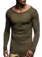 Men's Casual Fashion Long Sleeve T-Shirt FLZH-ZT71