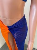 Sexy Tube Top+Briefs+Mesh Skirt 3 Piece Sets NIK-303
