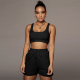 Casual Sports Tank Top And Shorts 2 Piece Sets YNB-7249