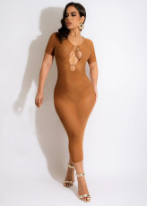 Sexy Mesh See Through Maxi Club Dress (Without Underwear)FENF-235