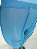 Sexy Mesh See Through Tight Pants (Without Briefs)QZYD-1136