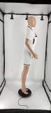 Casual Baseball Short Sleeve Mini Dress XHAF-10029