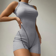 Casual Sleeveless Tight Romper ME-8084