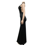 Sexy Backless Sleeveless Long Evening Dress BY-5727