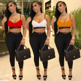 Sexy Fitness Slim Two Piece Pants Sets LSF-92018