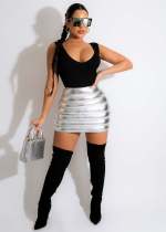 Trendy Stretch Bodycon Mini Skirt LSD-82083