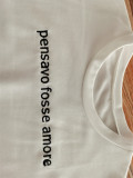 Denim Patchwork Embroidery Letter Belted Mini Dress MEM-88449