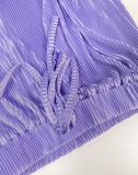 Solid Bra Top+Shorts+Long Sleeve Shirt 3 Piece Sets ME-8164